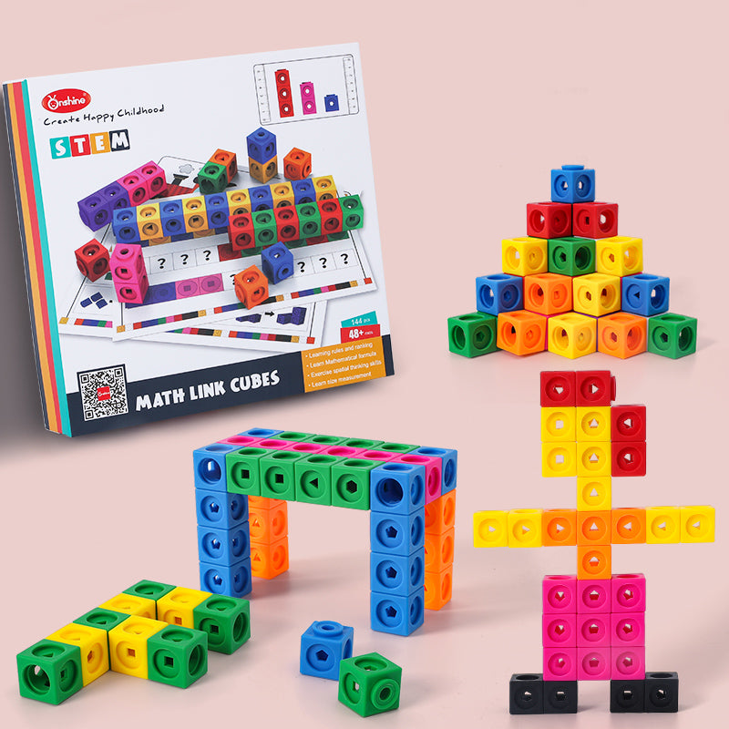 STEM 144 Pc. Math Link Cubes
