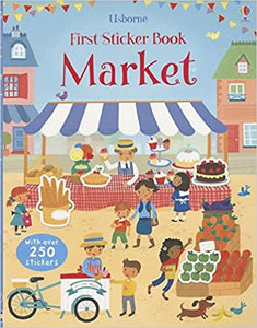 Usborne First Sticker Book - Market