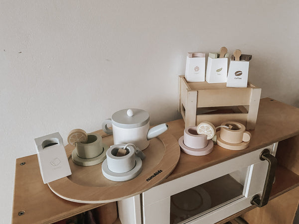 Nordic Wooden Tea Party Set
