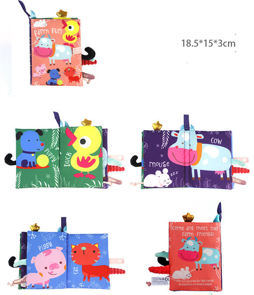 Early Learning Soft Cloth Books