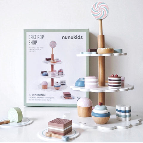 Wooden Pastry Party Set / Cake Pop Shop