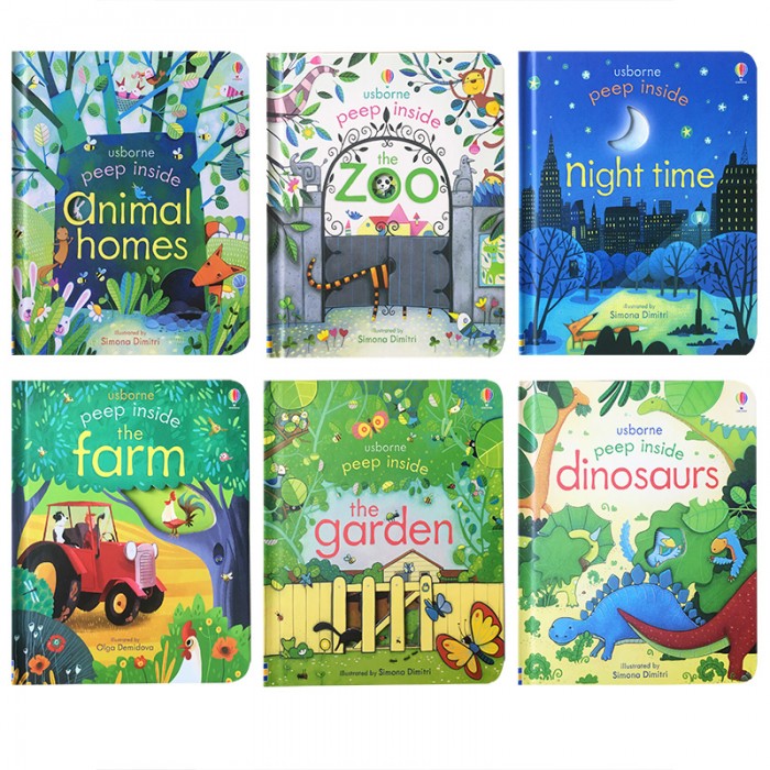 Usborne Peep Inside - Lift the Flap Books – Smart Toys PH