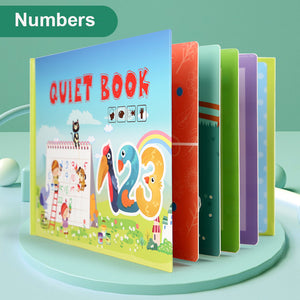 Quiet Busy Book with Velcro Sticker