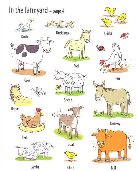 Usborne First Sticker Book - Animal