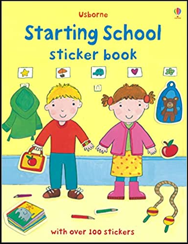 Usborne Sticker Book - Starting School