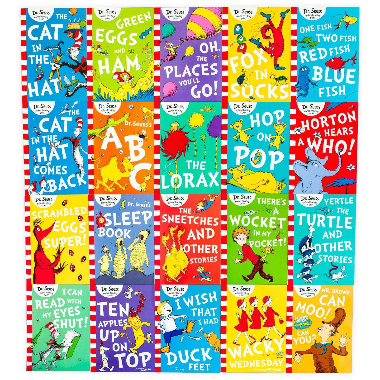 A Classic Case of Dr. Seuss 20 in a Set – Smart Toys PH