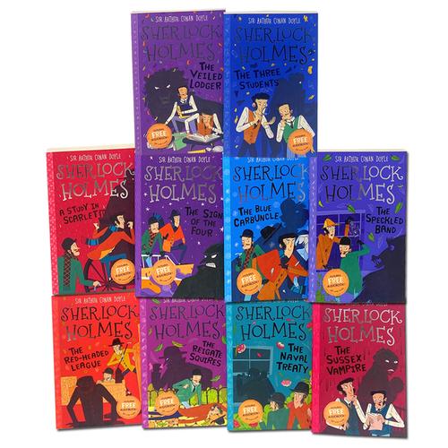 Sherlock Holmes Children's Collection 10 in a Set