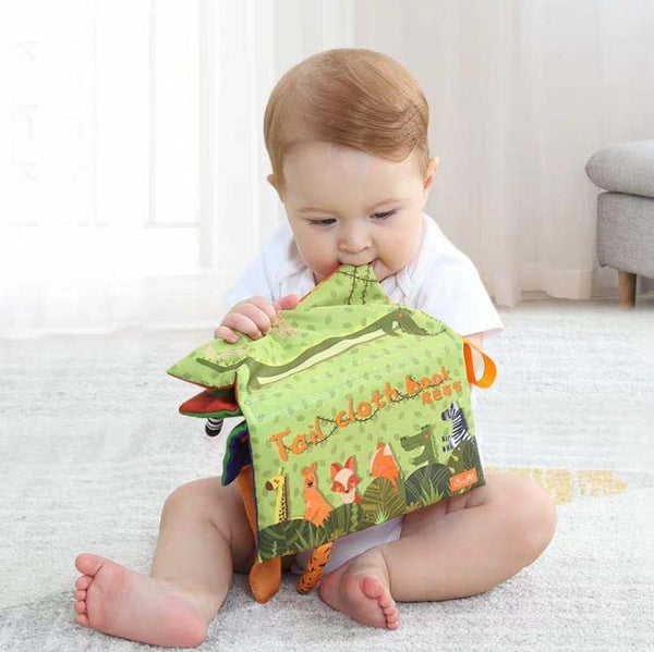 Animal's Tail Soft Cloth Quiet Book