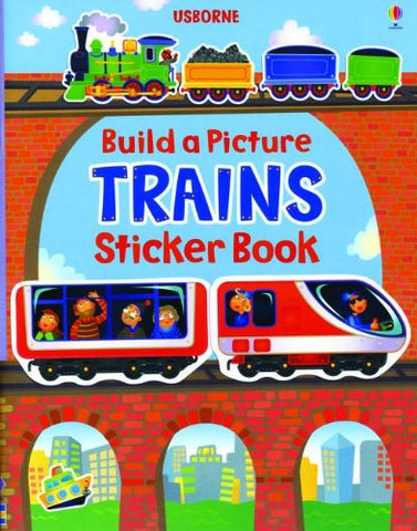 Make A Picture Sticker Book - Trains