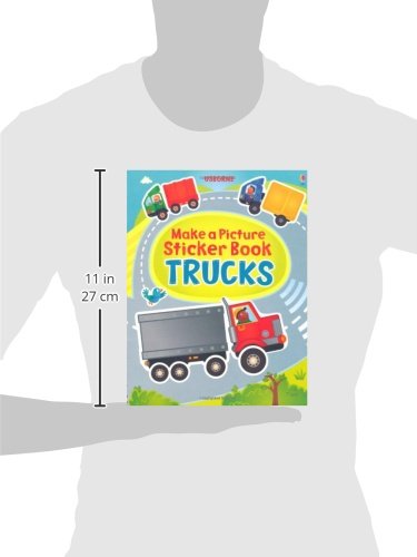 Make A Picture Sticker Book - Trucks