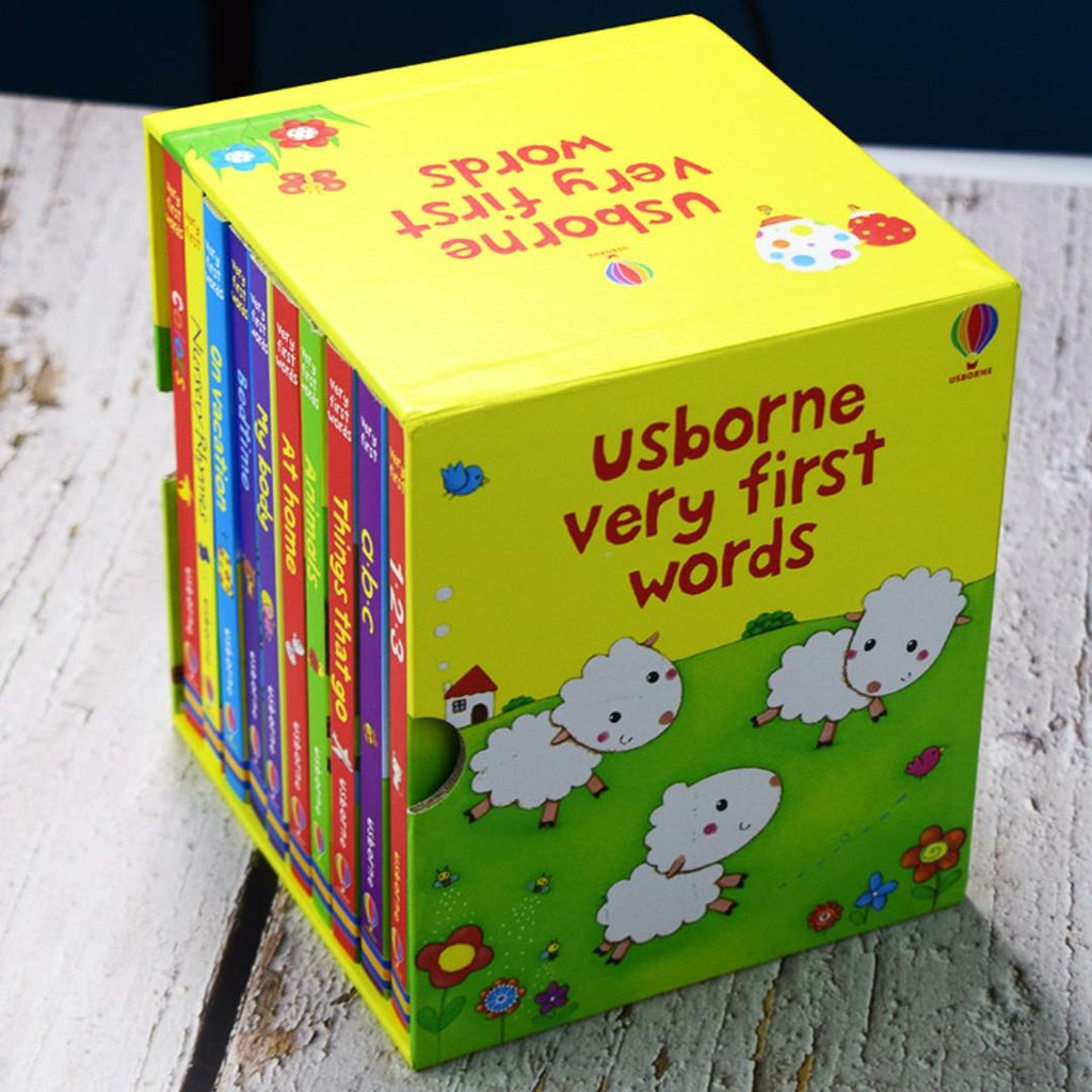 Usborne Very First Words Collection 10 Books Box Set – Smart Toys PH