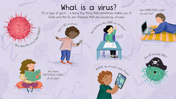 Lift-the-Flap First Questions and Answers- What is a Virus